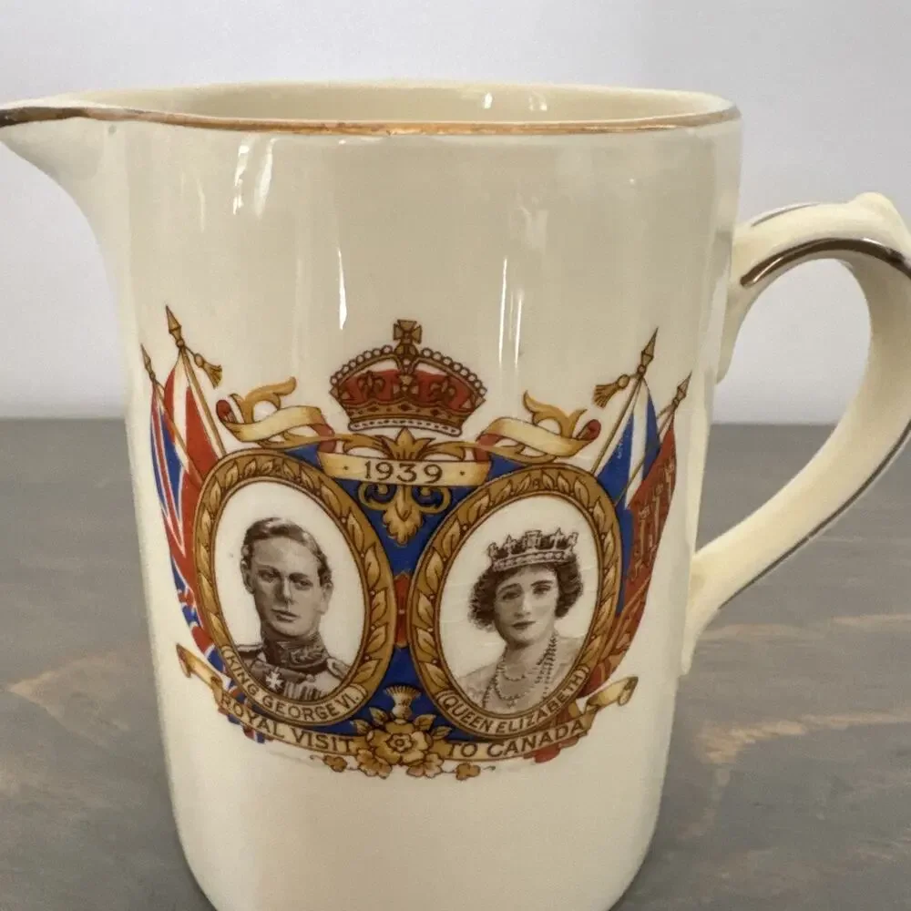 Alfred Meakin Creamer King George VI & Queen Elizabeth Visit to Canada 1939